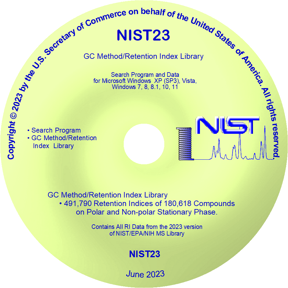 NIST23 GC Method / RI Library